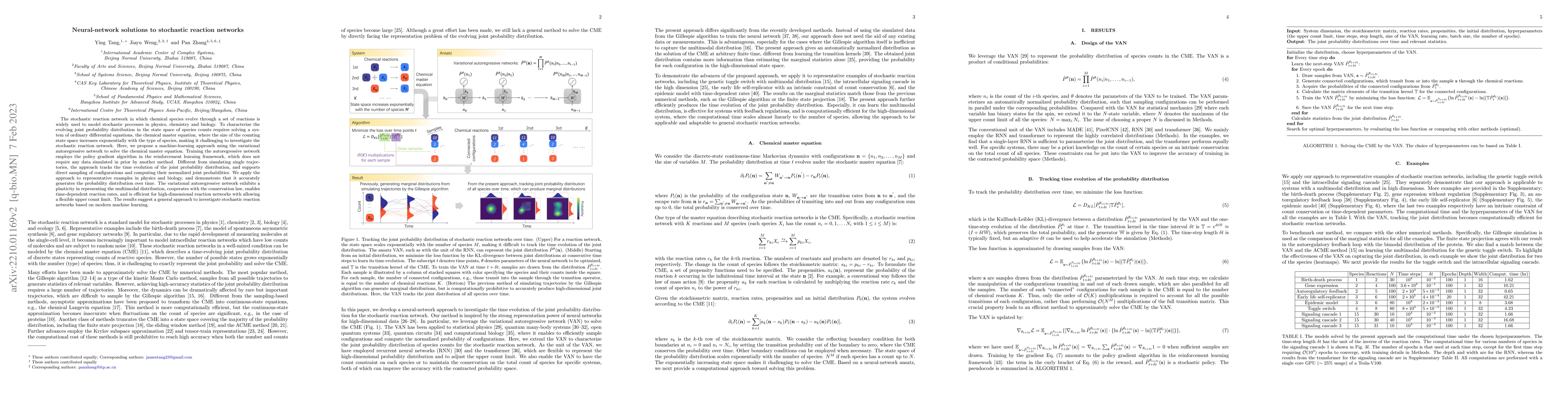 Thumbnail for Neural-network solutions to stochastic reaction networks
