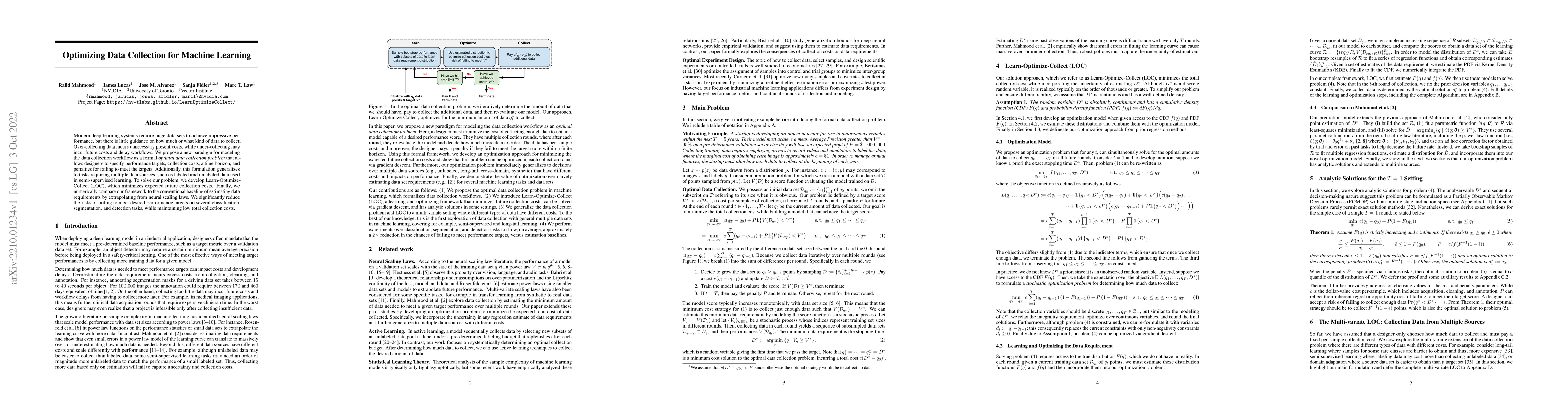 Thumbnail for Optimizing Data Collection for Machine Learning