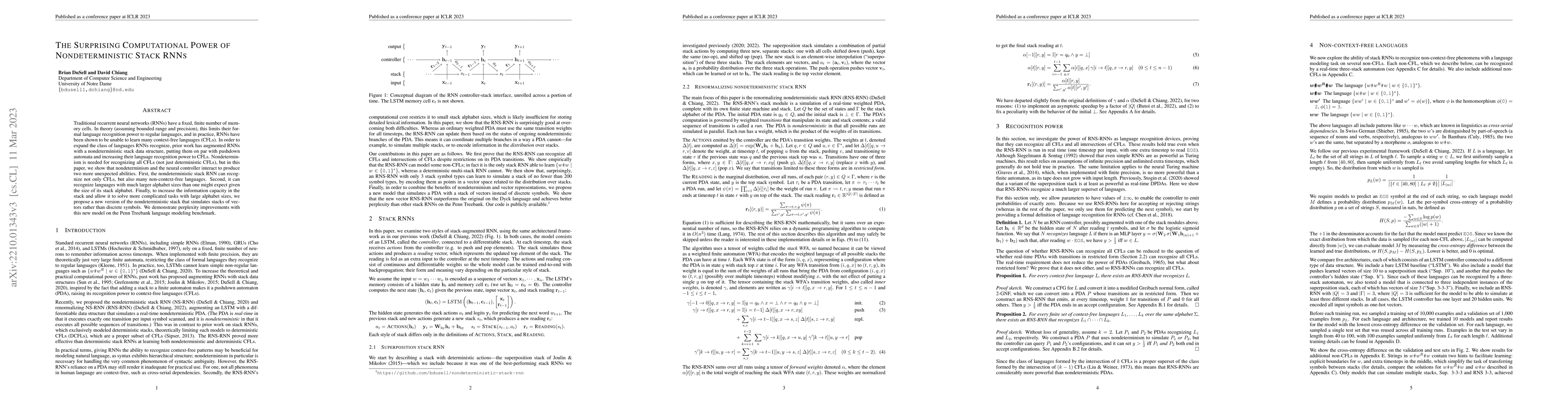 Thumbnail for The Surprising Computational Power of Nondeterministic Stack RNNs