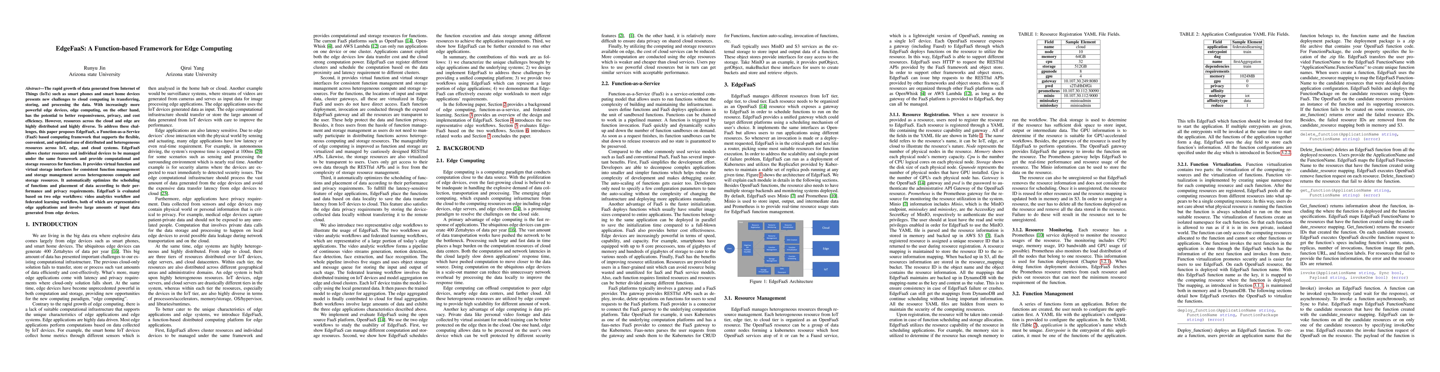 Thumbnail for EdgeFaaS: A Function-based Framework for Edge Computing