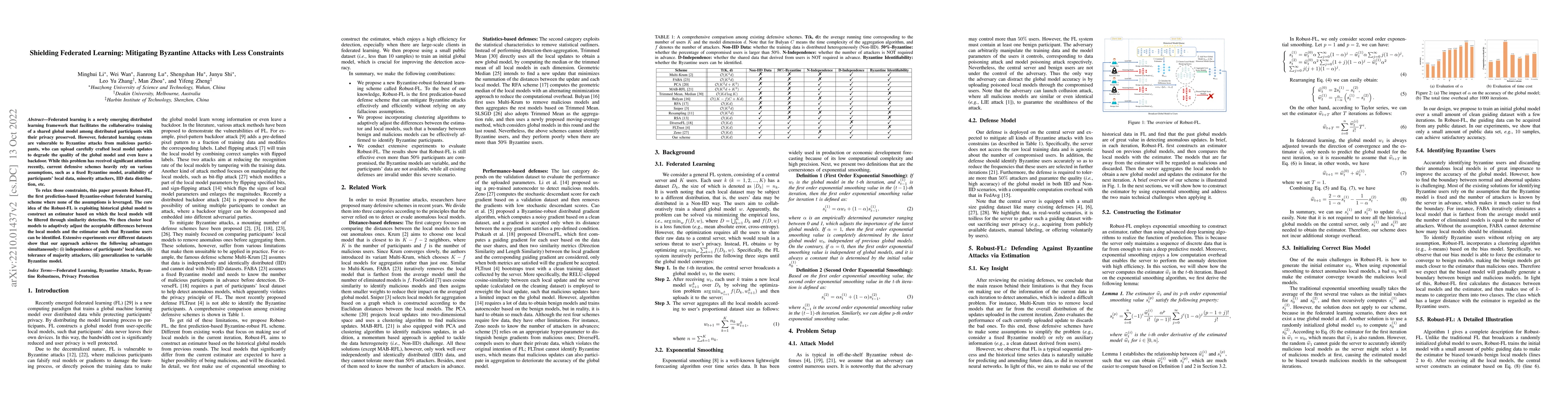 Thumbnail for Shielding Federated Learning: Mitigating Byzantine Attacks with Less
  Constraints