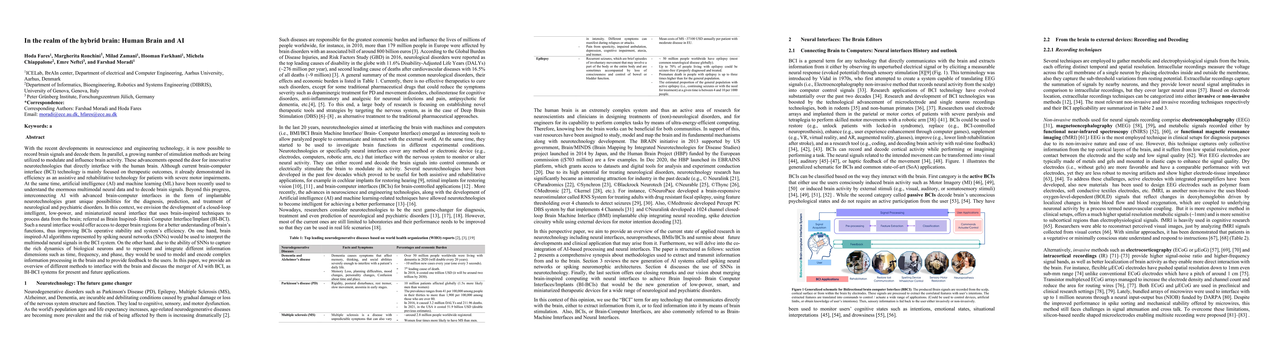 Thumbnail for In the realm of hybrid Brain: Human Brain and AI