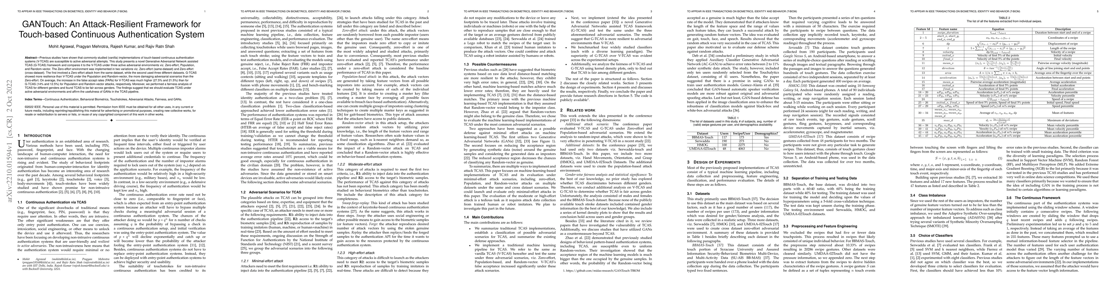 Thumbnail for GANTouch: An Attack-Resilient Framework for Touch-based Continuous
  Authentication System