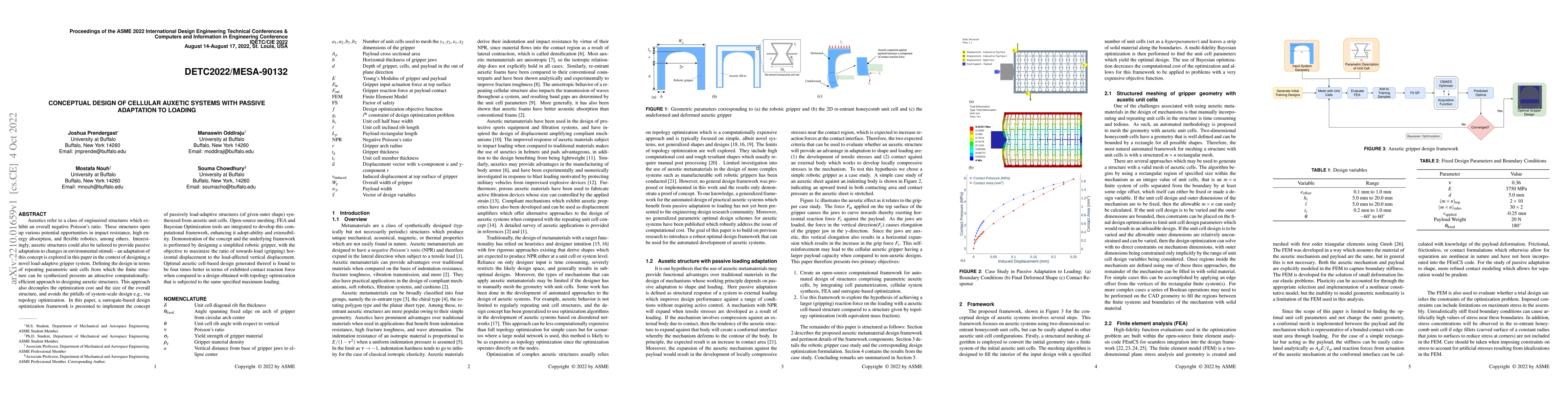 Thumbnail for Conceptual Design of Cellular Auxetic Systems with Passive Adaptation to
  Loading