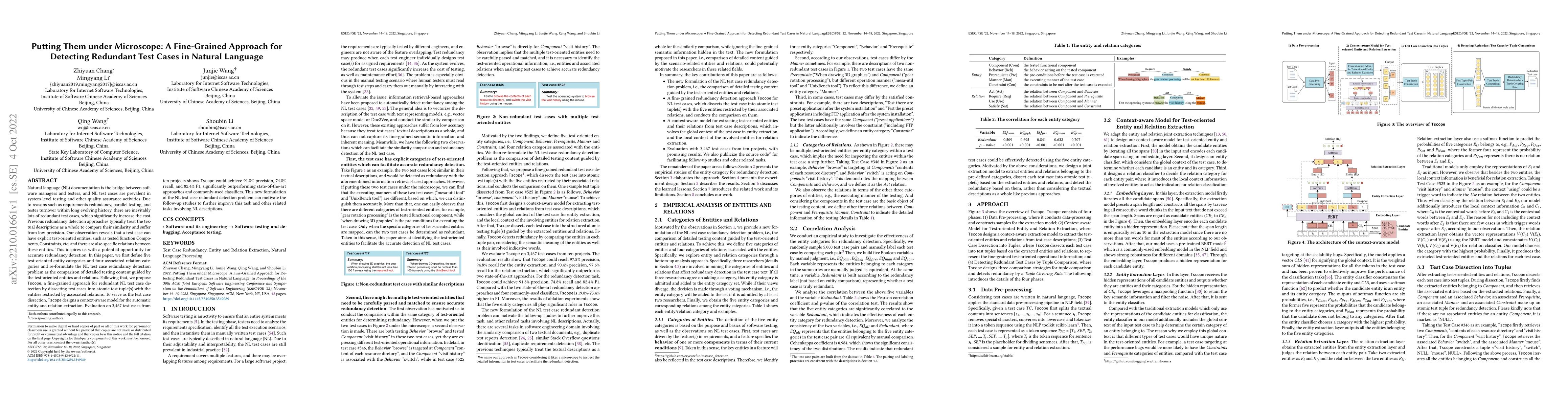 Thumbnail for Putting Them under Microscope: A Fine-Grained Approach for Detecting
  Redundant Test Cases in Natural Language