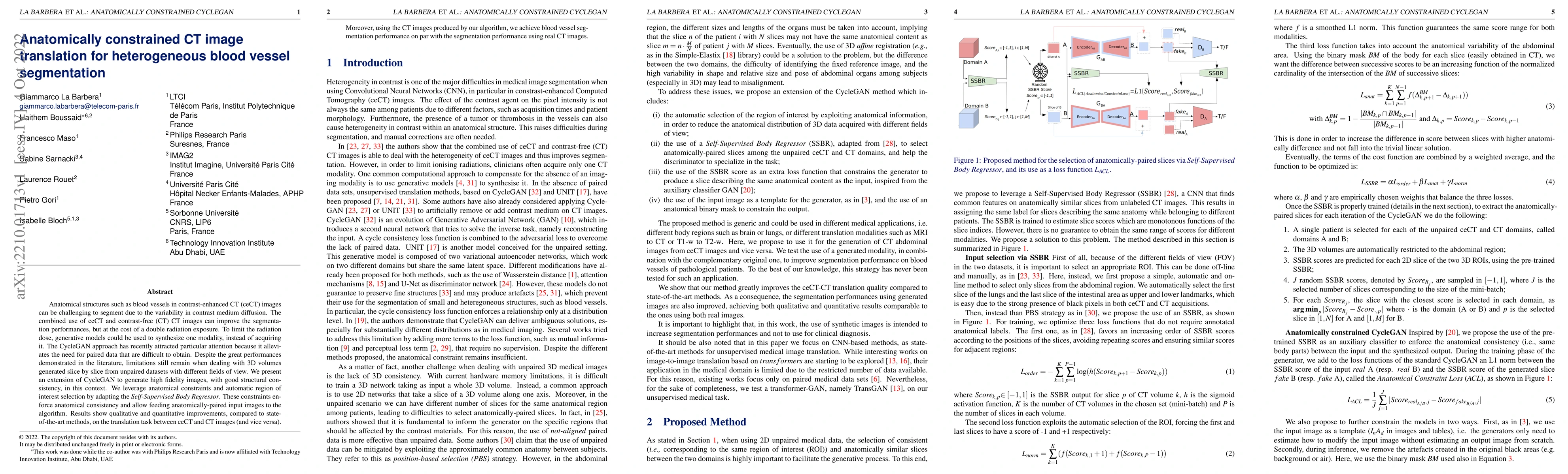Thumbnail for Anatomically constrained CT image translation for heterogeneous blood
  vessel segmentation