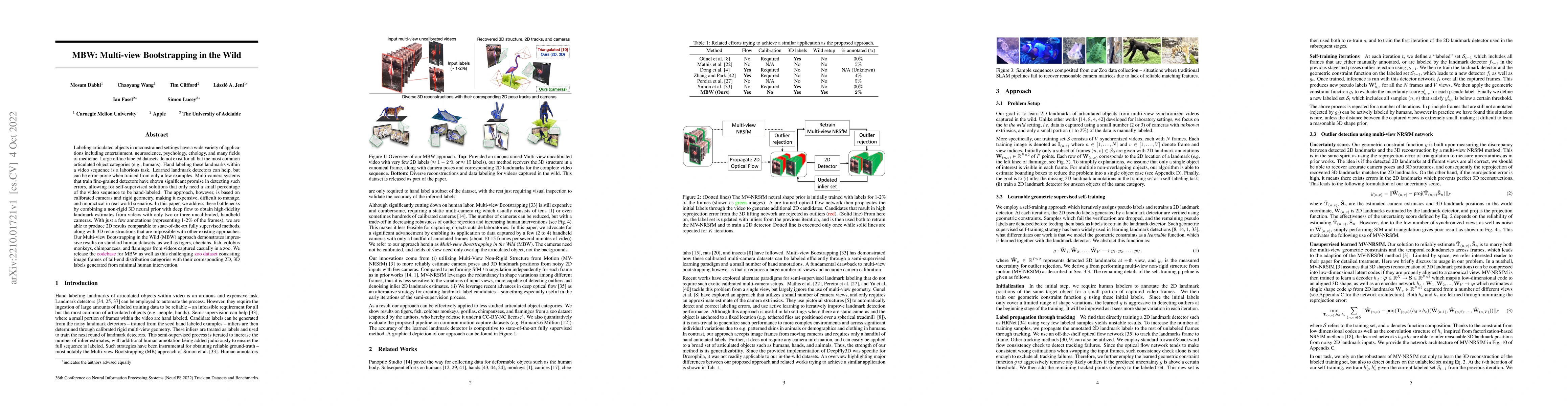 Thumbnail for MBW: Multi-view Bootstrapping in the Wild