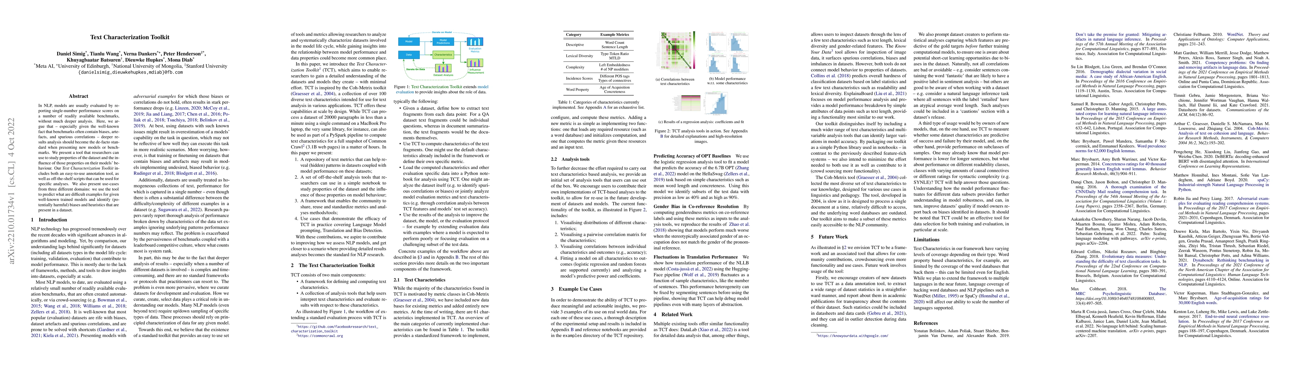 Thumbnail for Text Characterization Toolkit