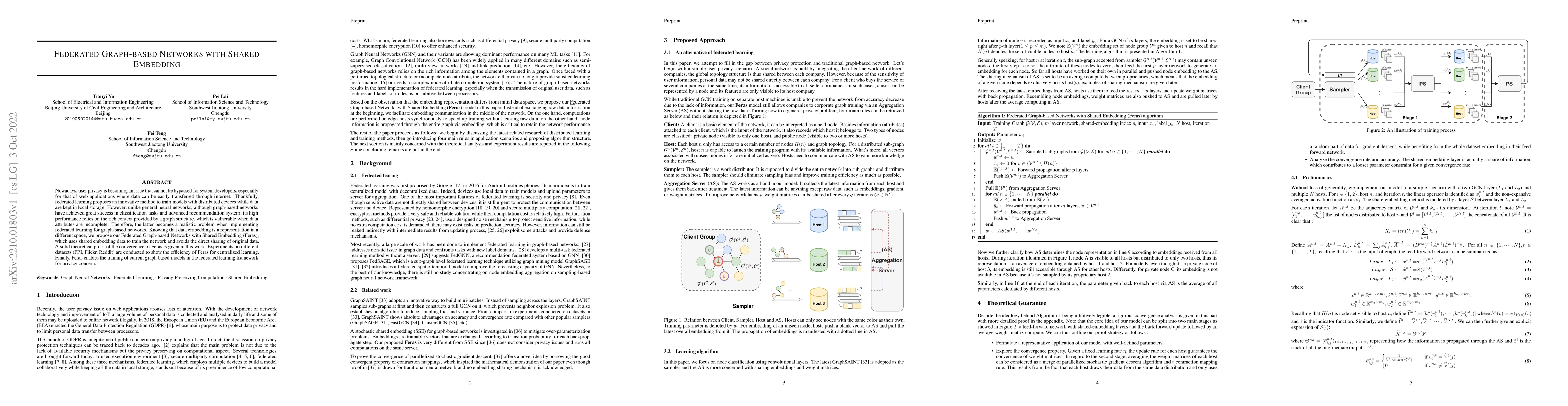 Thumbnail for Federated Graph-based Networks with Shared Embedding
