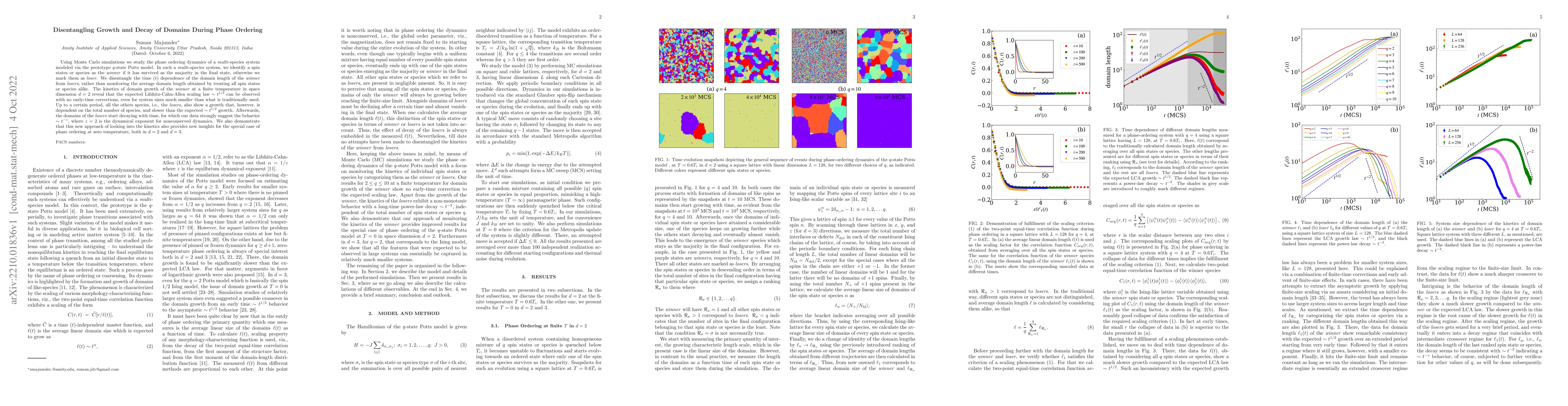Thumbnail for Disentangling Growth and Decay of Domains During Phase Ordering