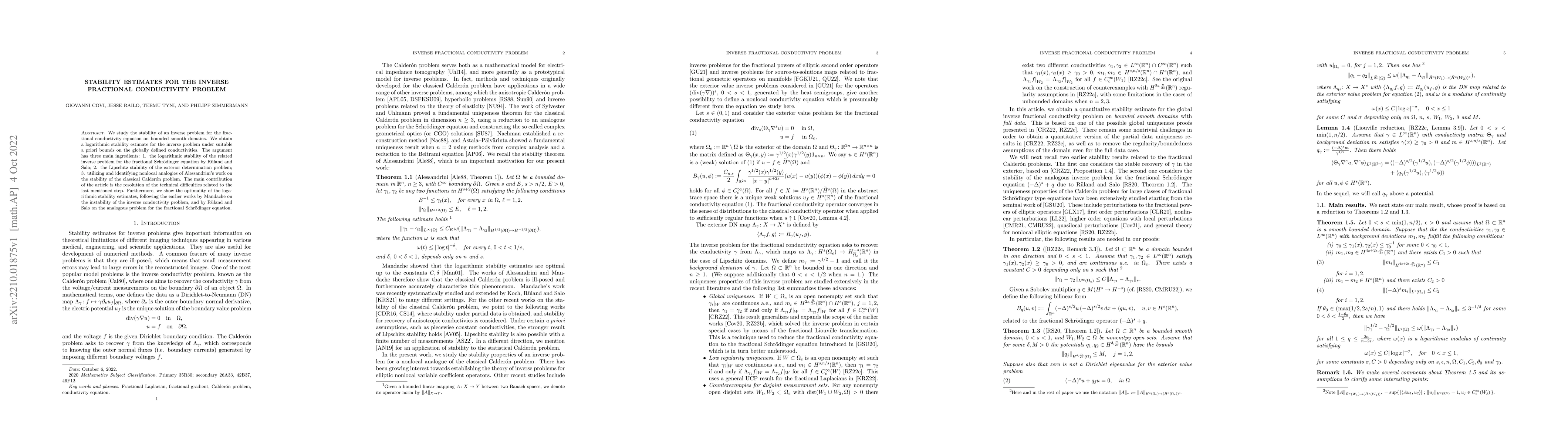 Thumbnail for Stability estimates for the inverse fractional conductivity problem