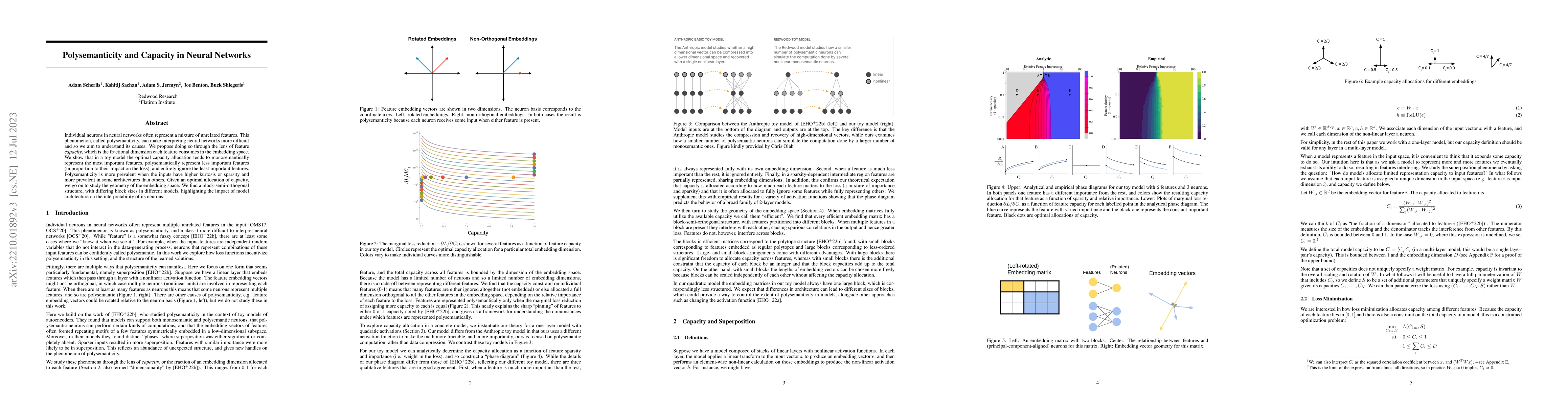 Thumbnail for Polysemanticity and Capacity in Neural Networks