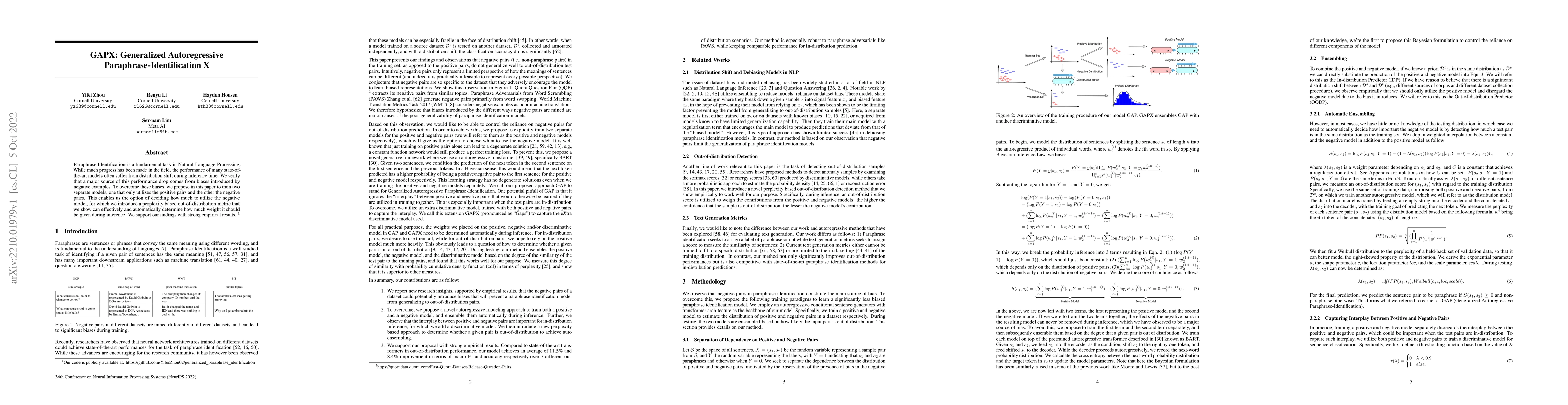 Thumbnail for GAPX: Generalized Autoregressive Paraphrase-Identification X