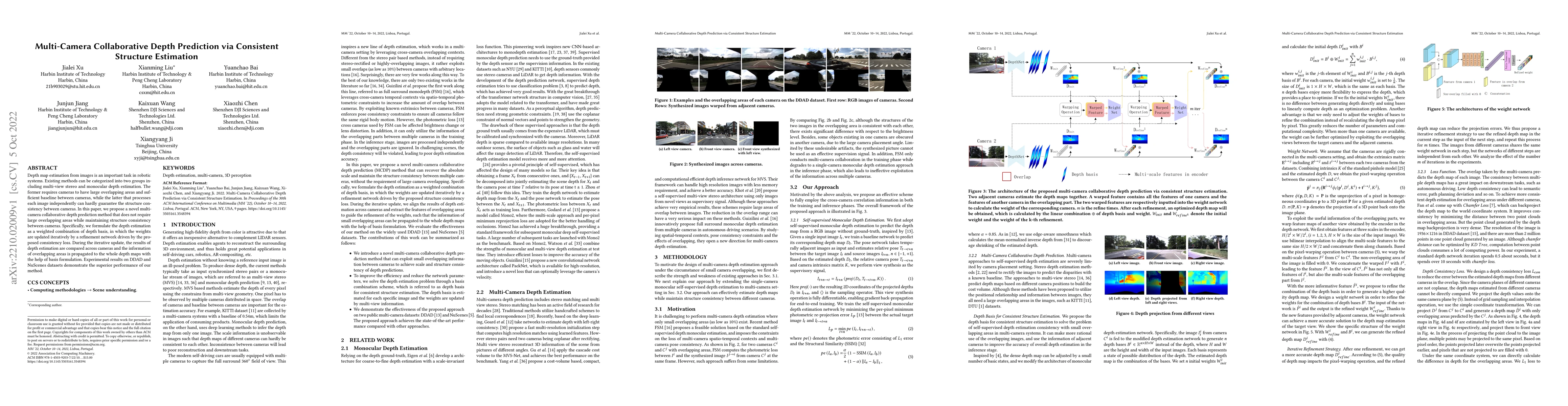 Thumbnail for Multi-Camera Collaborative Depth Prediction via Consistent Structure
  Estimation