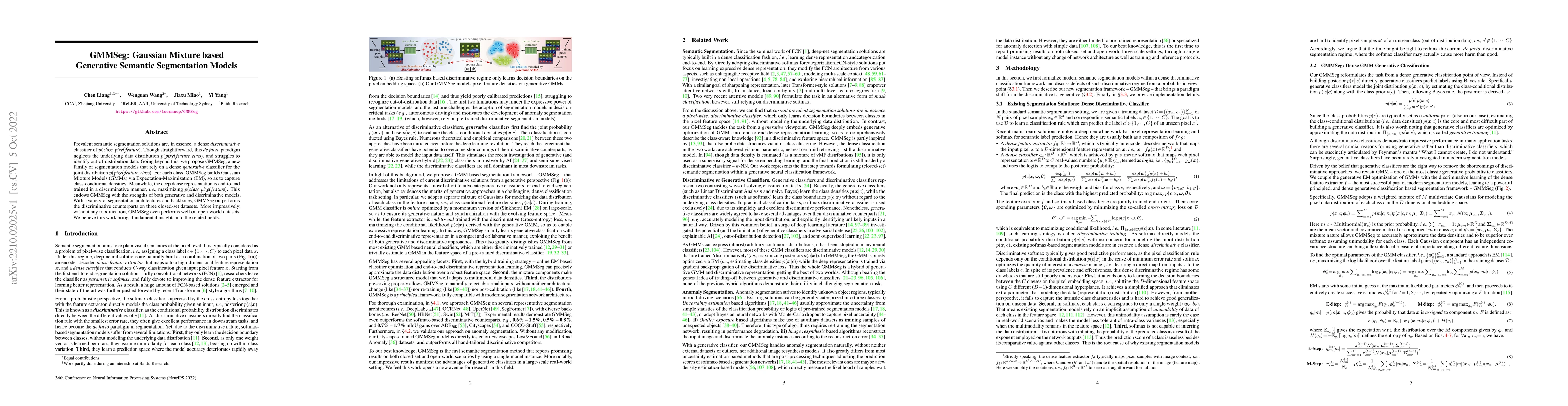 Thumbnail for GMMSeg: Gaussian Mixture based Generative Semantic Segmentation Models