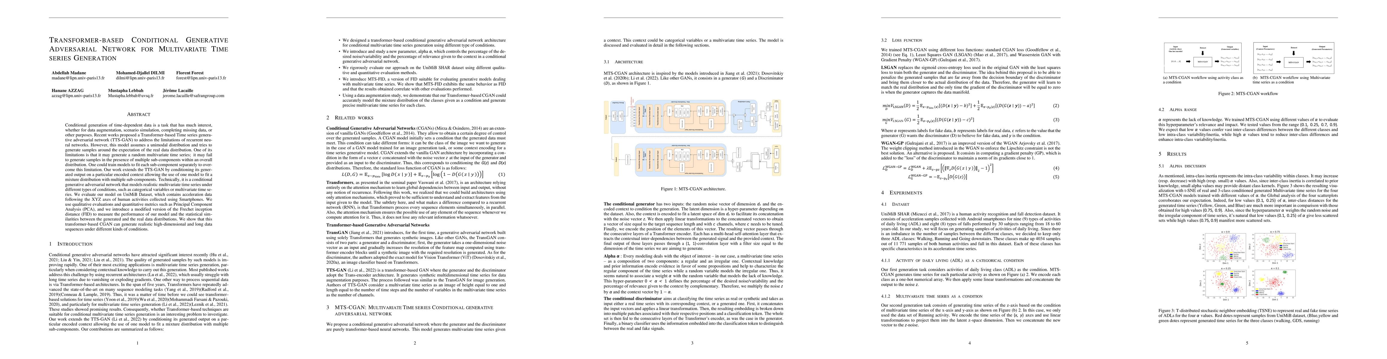 Thumbnail for Transformer-based conditional generative adversarial network for
  multivariate time series generation