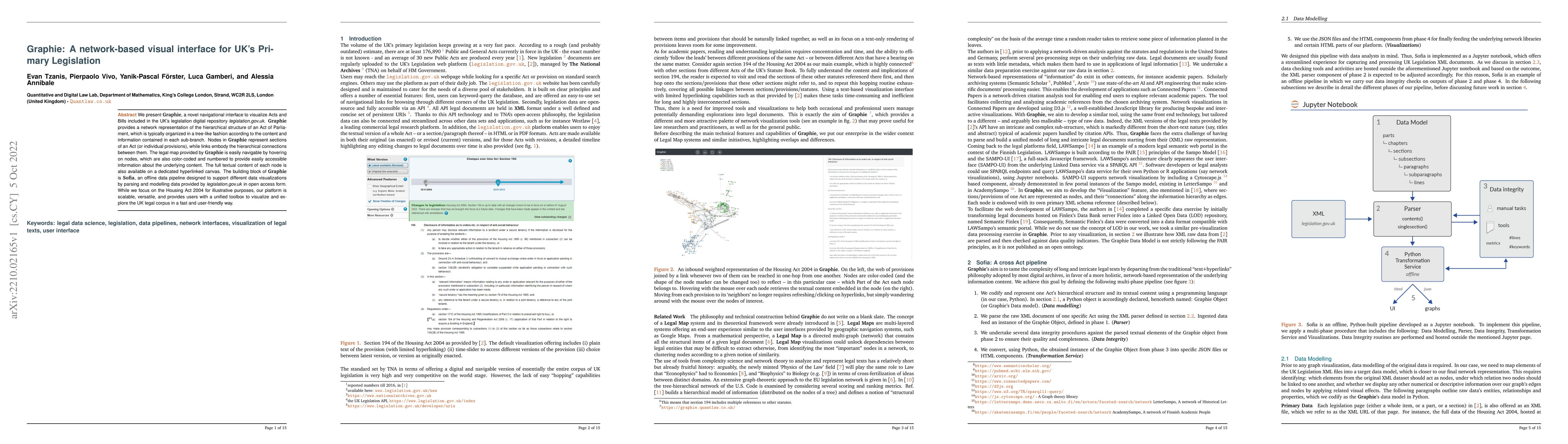 Thumbnail for Graphie: A network-based visual interface for UK's Primary Legislation