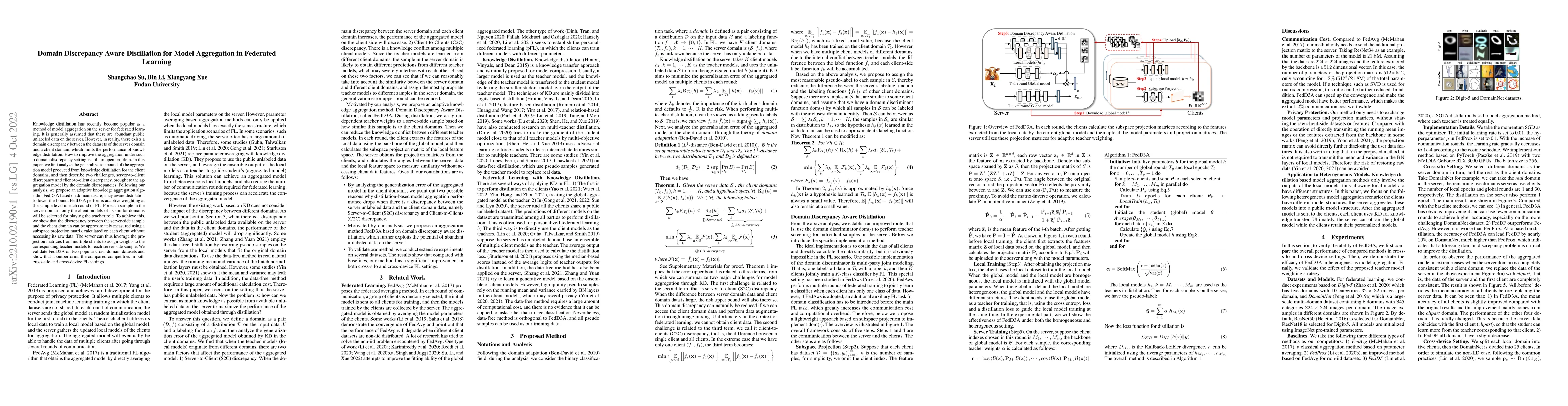 Thumbnail for Domain Discrepancy Aware Distillation for Model Aggregation in Federated
  Learning