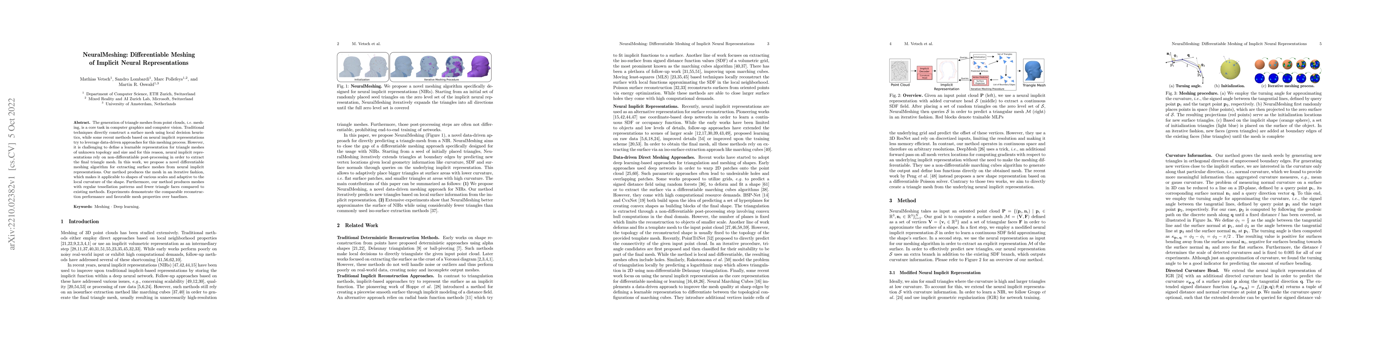 Thumbnail for NeuralMeshing: Differentiable Meshing of Implicit Neural Representations