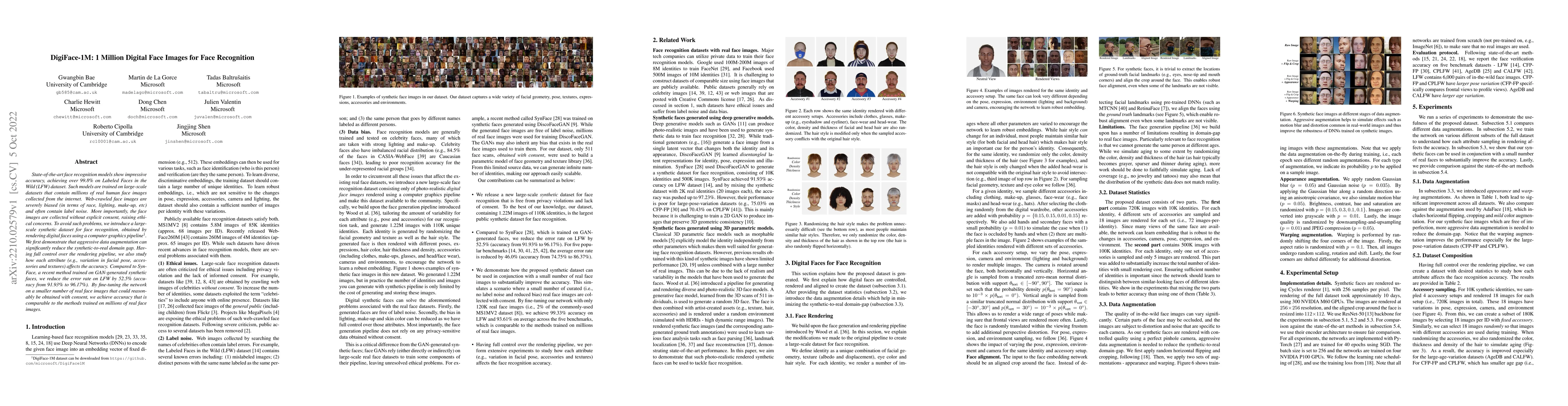 Thumbnail for DigiFace-1M: 1 Million Digital Face Images for Face Recognition