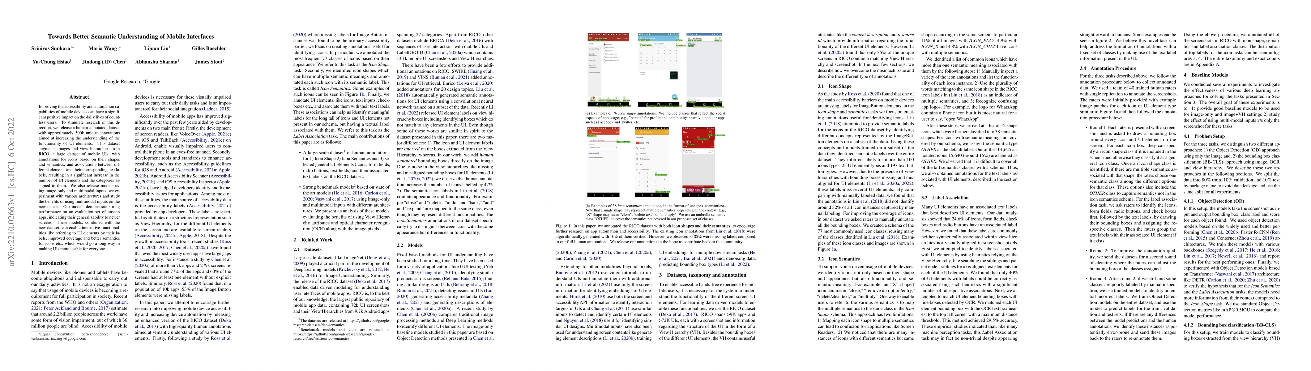 Thumbnail for Towards Better Semantic Understanding of Mobile Interfaces