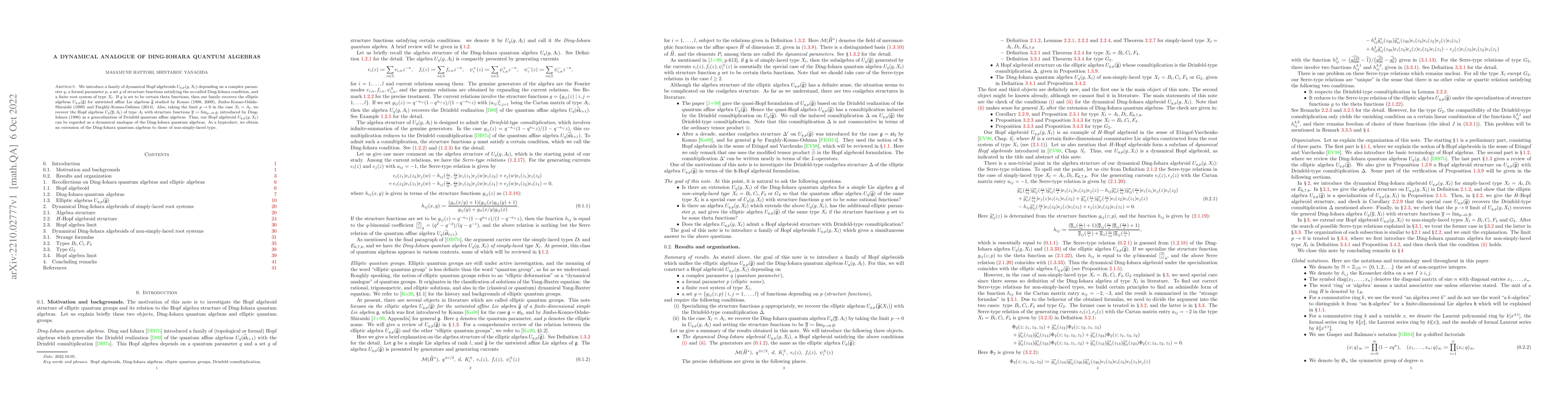 Thumbnail for A dynamical analogue of Ding-Iohara quantum algebras