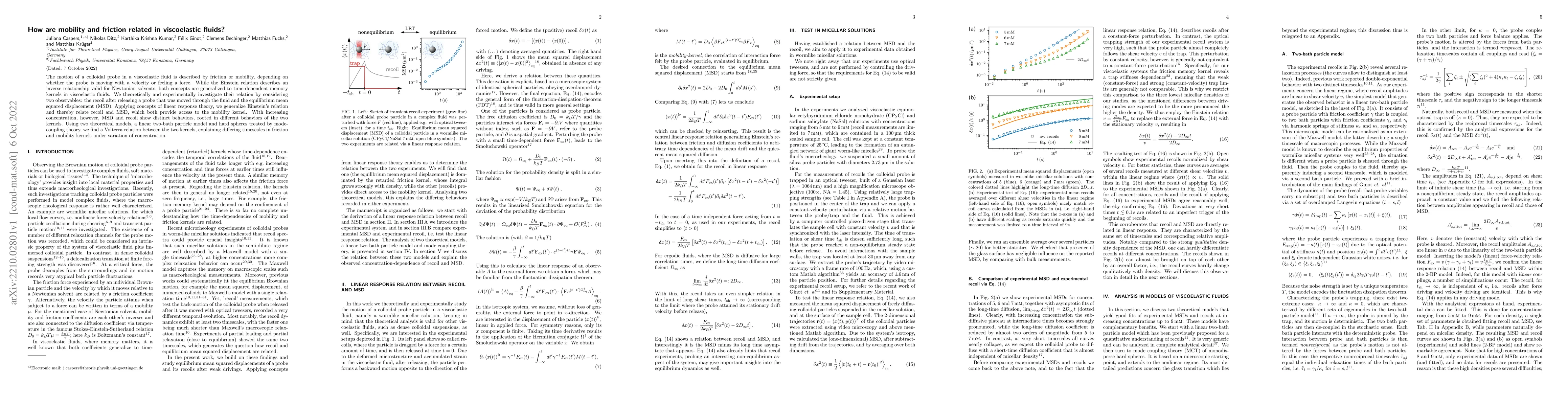 Thumbnail for How are mobility and friction related in viscoelastic fluids?