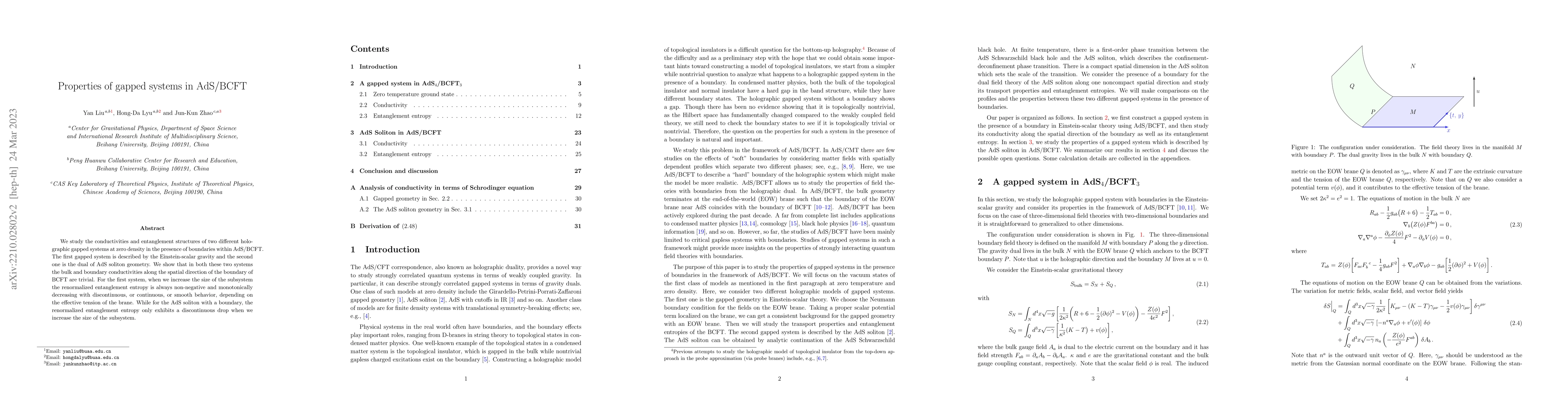 Thumbnail for Properties of gapped systems in AdS/BCFT