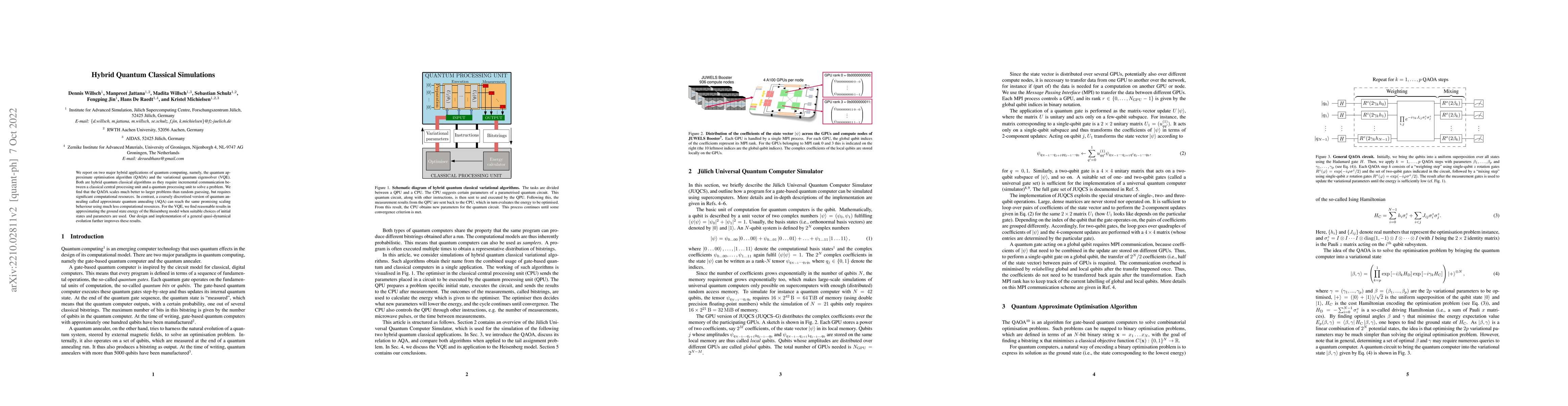 Thumbnail for Hybrid Quantum Classical Simulations