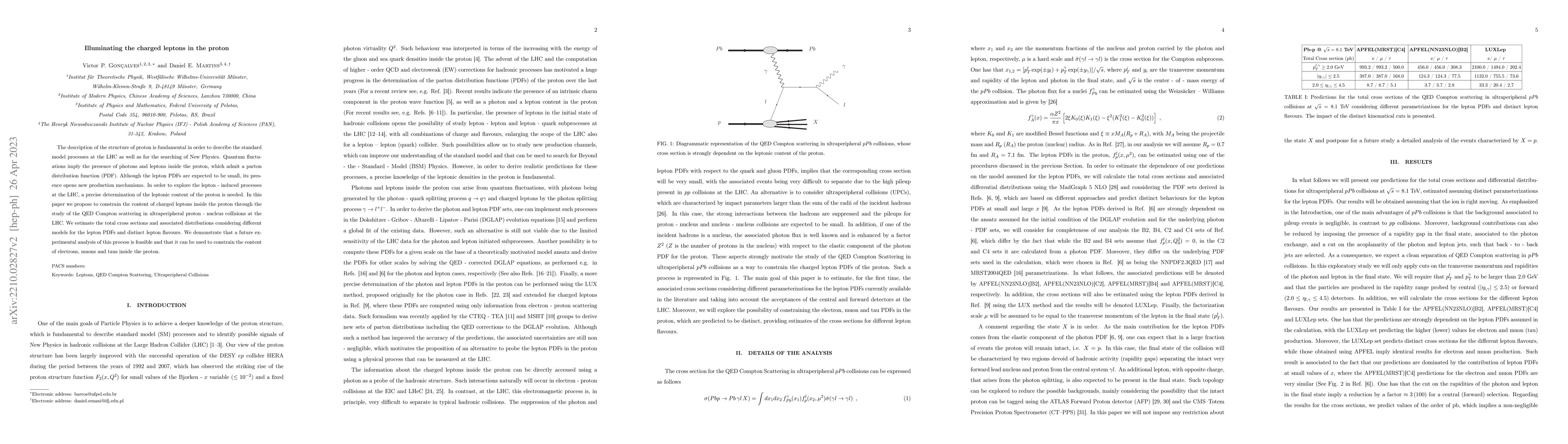 Thumbnail for Illuminating the charged leptons in the proton