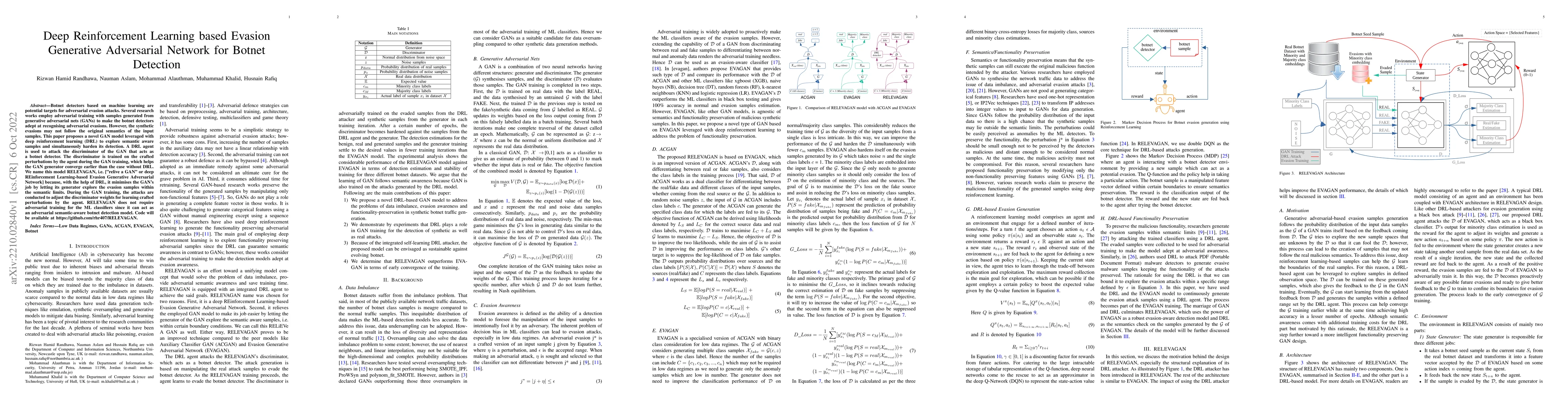 Thumbnail for Deep Reinforcement Learning based Evasion Generative Adversarial Network
  for Botnet Detection