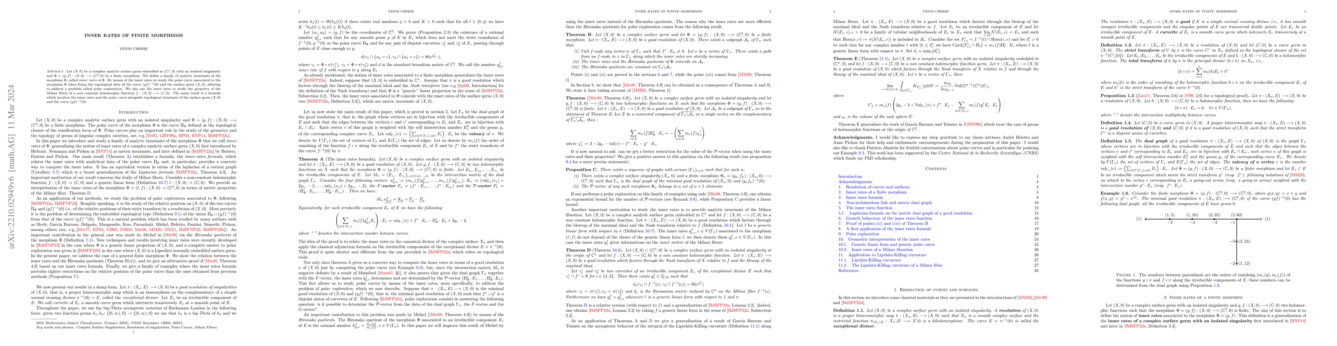 Thumbnail for Inner rates of finite morphisms