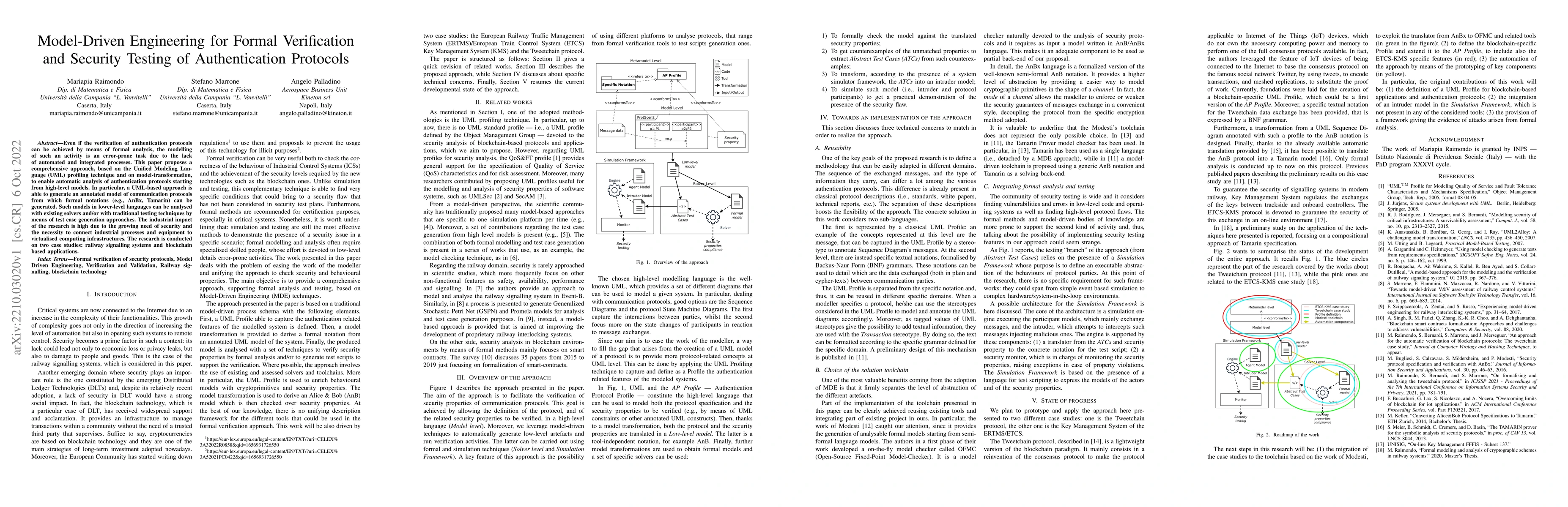 Thumbnail for Model-Driven Engineering for Formal Verification and Security Testing of
  Authentication Protocols