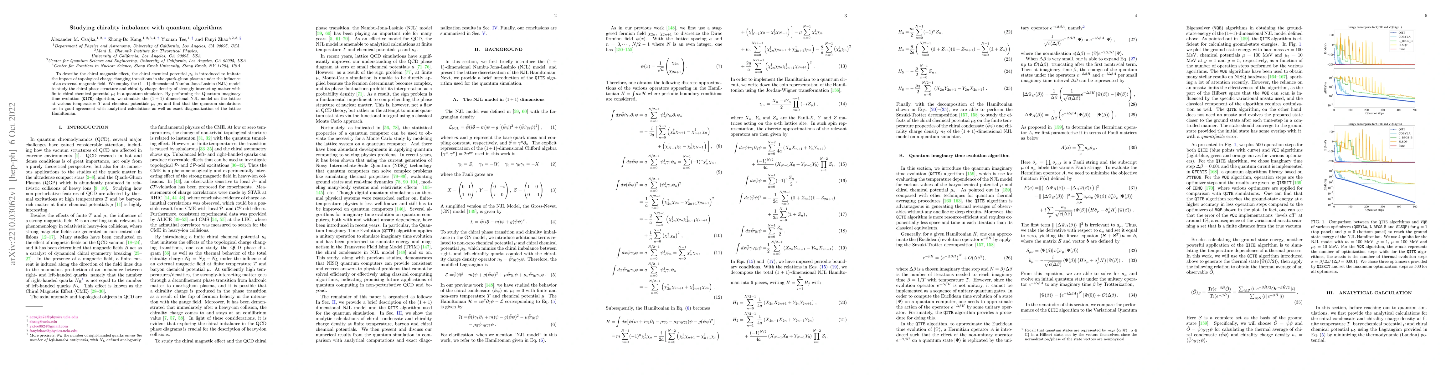 Thumbnail for Studying chirality imbalance with quantum algorithms