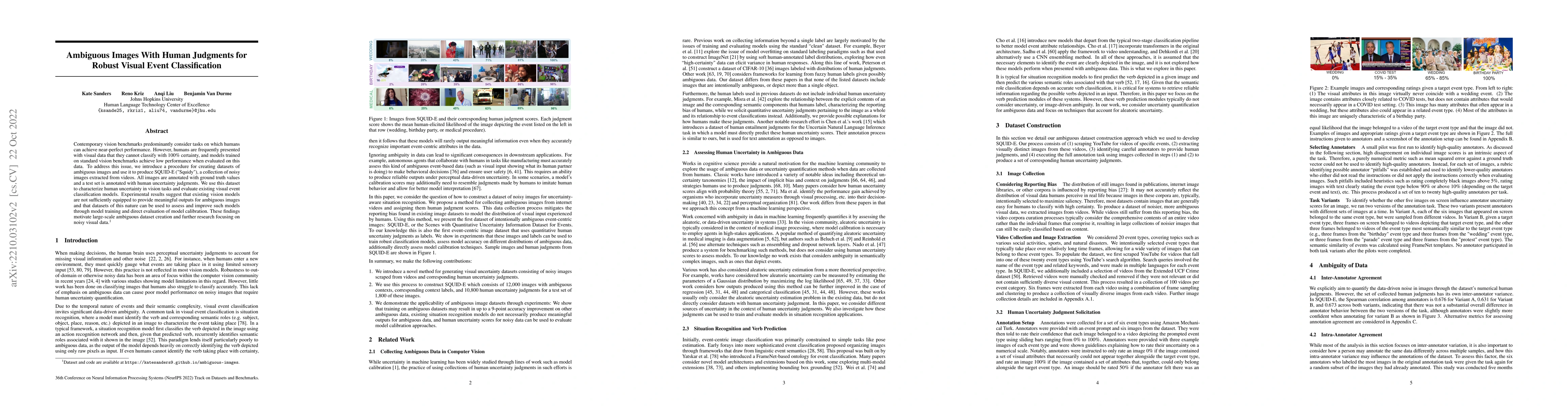 Thumbnail for Ambiguous Images With Human Judgments for Robust Visual Event
  Classification