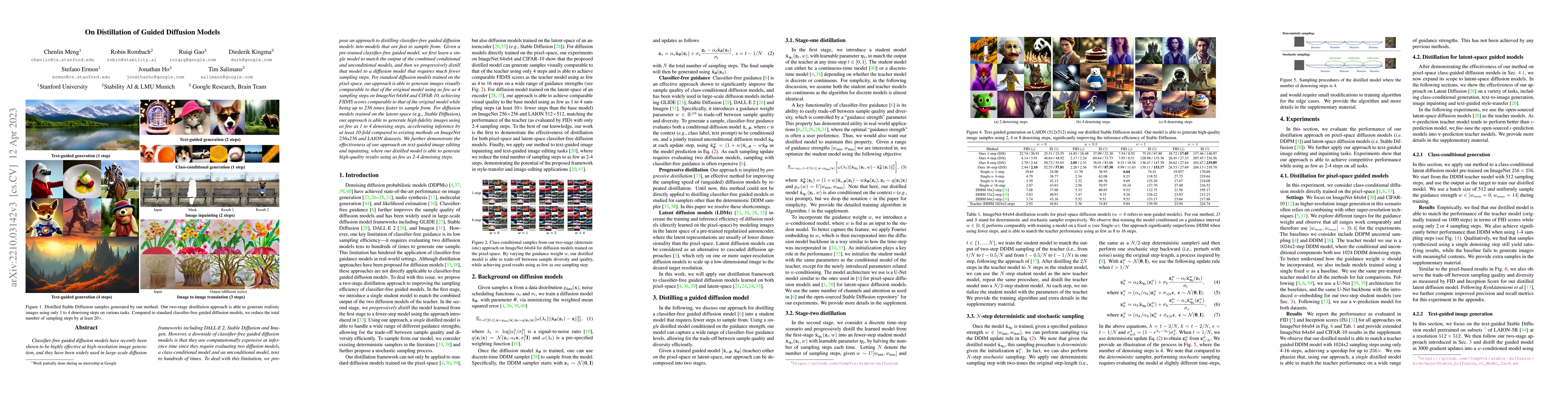 Thumbnail for On Distillation of Guided Diffusion Models