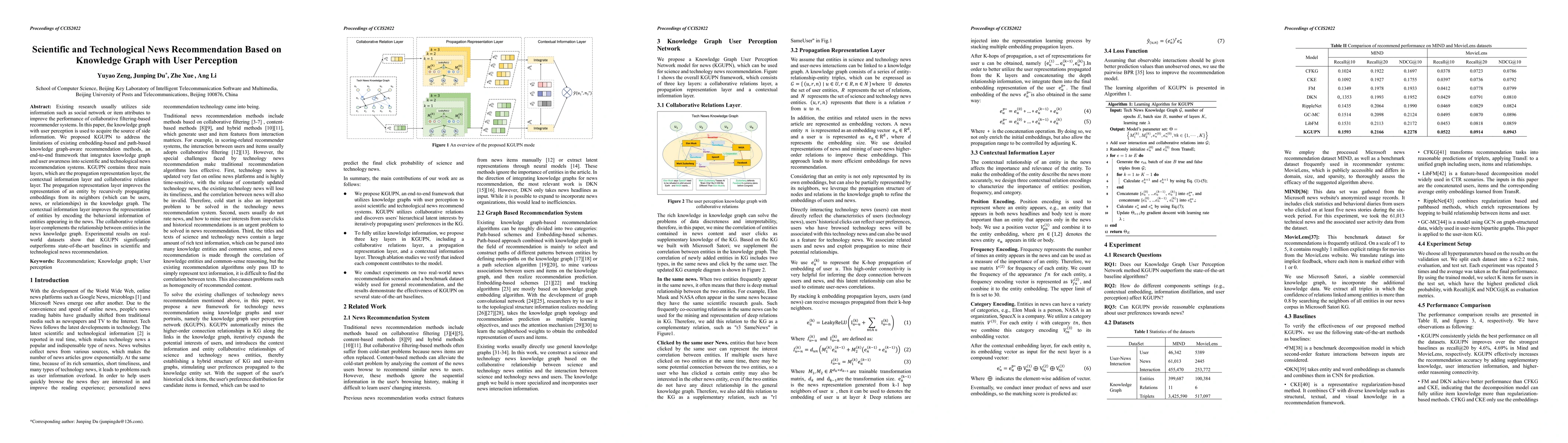 Thumbnail for Scientific and Technological News Recommendation Based on Knowledge
  Graph with User Perception