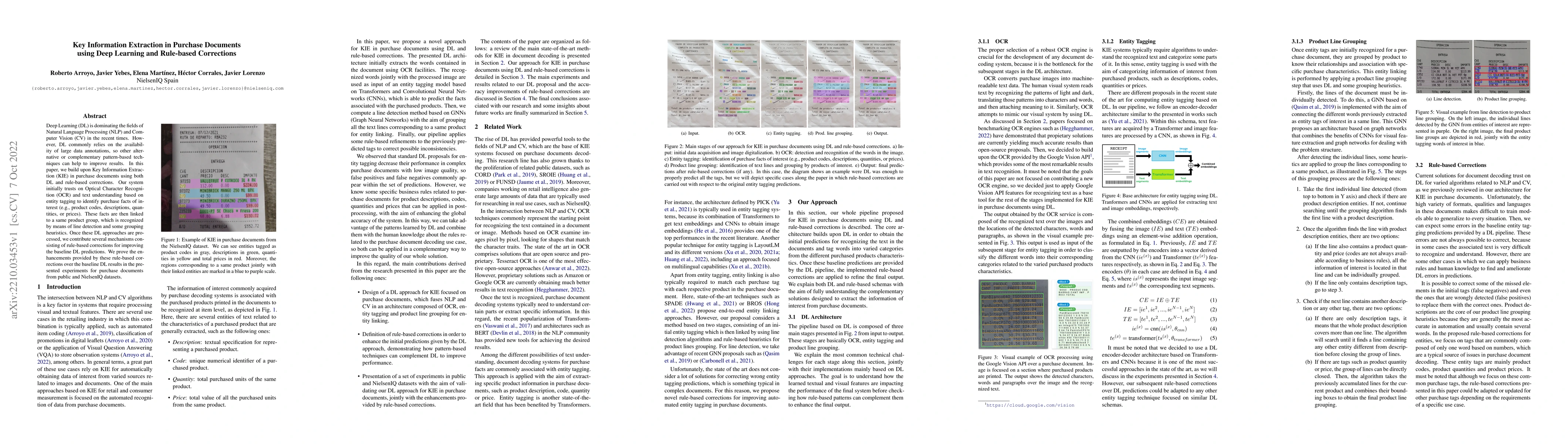 Thumbnail for Key Information Extraction in Purchase Documents using Deep Learning and
  Rule-based Corrections