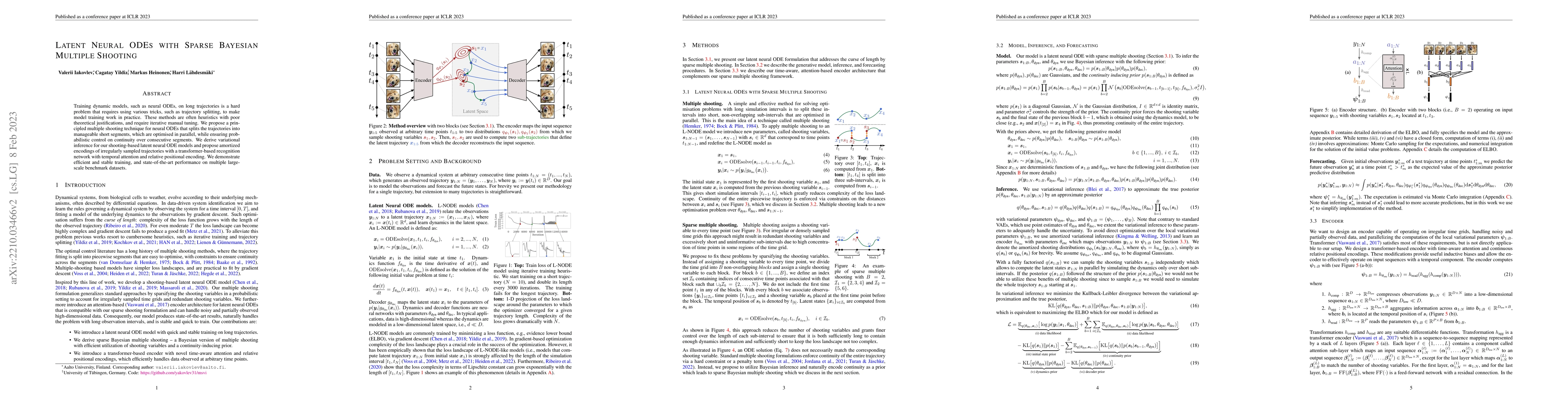 Thumbnail for Latent Neural ODEs with Sparse Bayesian Multiple Shooting