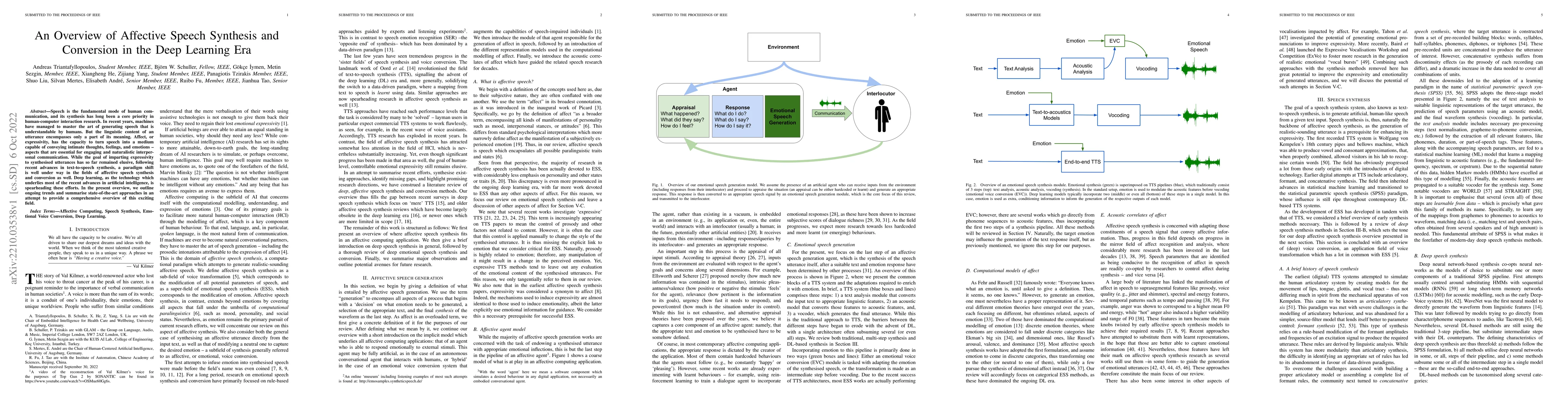 Thumbnail for An Overview of Affective Speech Synthesis and Conversion in the Deep
  Learning Era