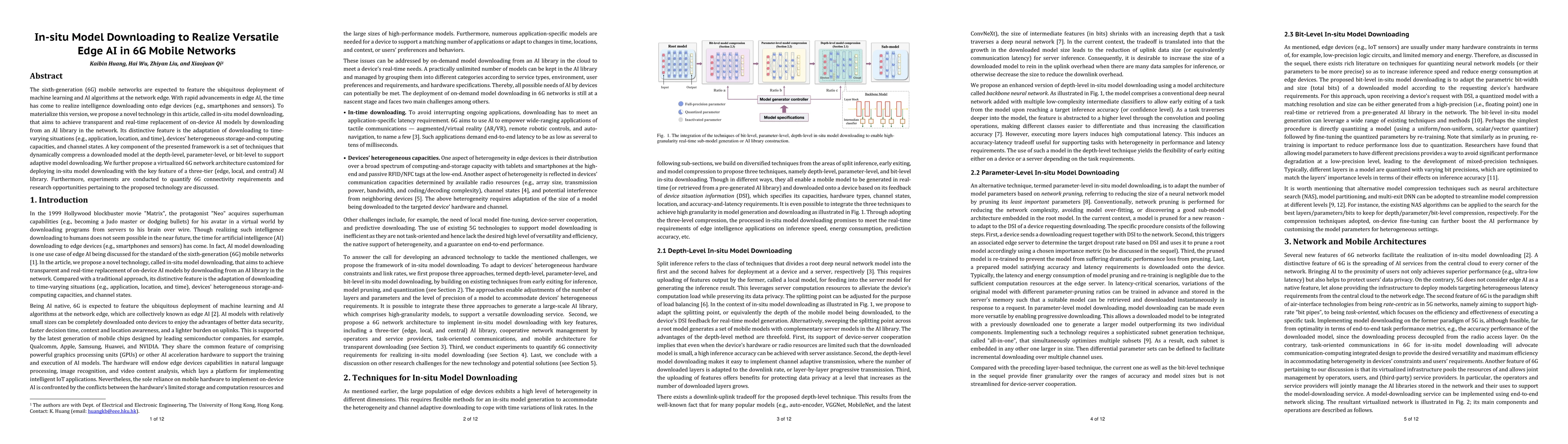 Thumbnail for In-situ Model Downloading to Realize Versatile Edge AI in 6G Mobile
  Networks