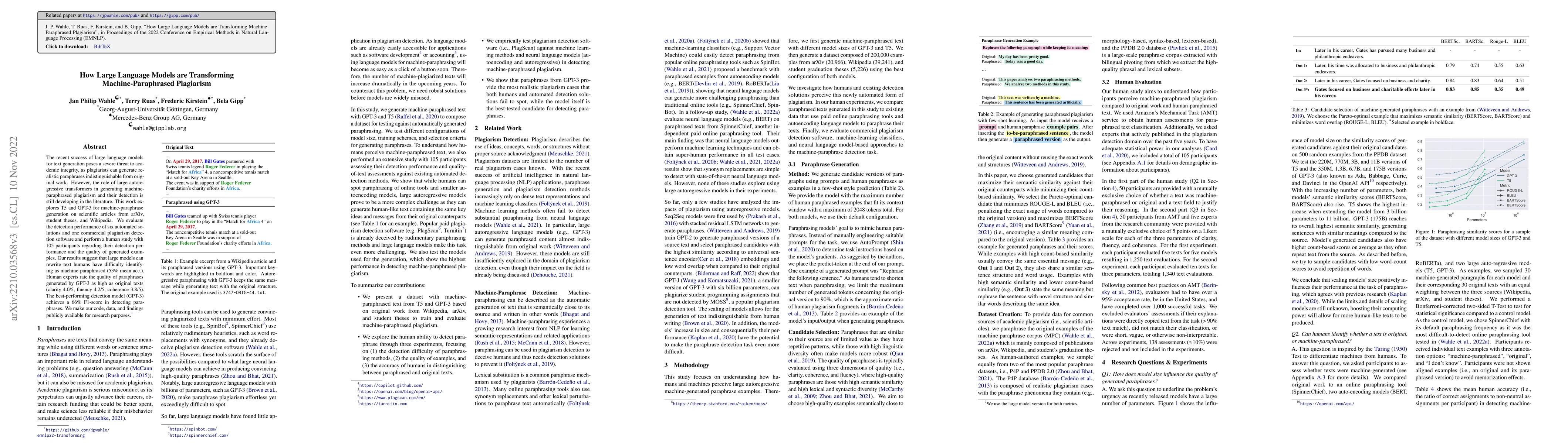 Thumbnail for How Large Language Models are Transforming Machine-Paraphrased
  Plagiarism