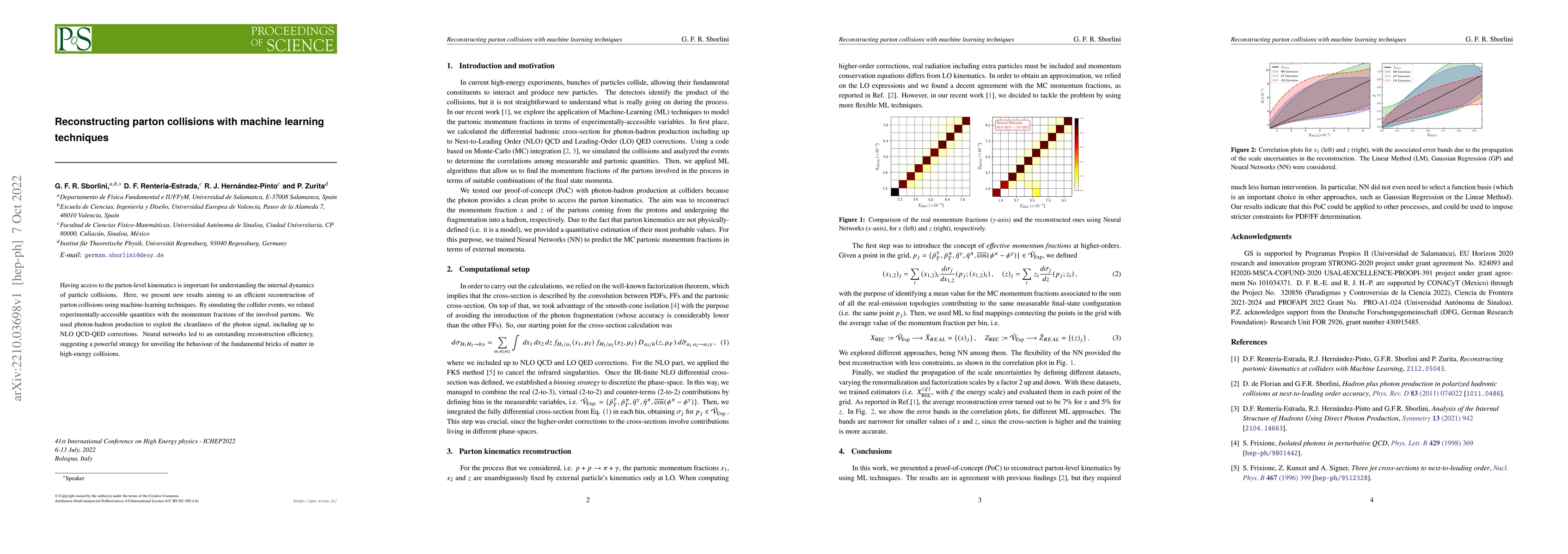 Thumbnail for Reconstructing parton collisions with machine learning techniques