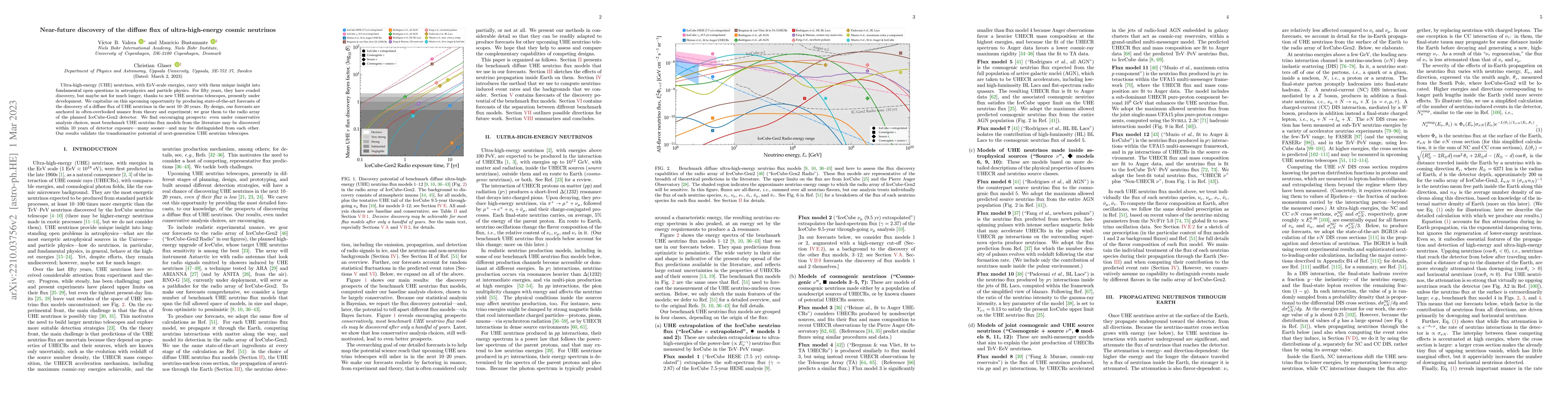 Thumbnail for Near-future discovery of the diffuse flux of ultra-high-energy cosmic
  neutrinos