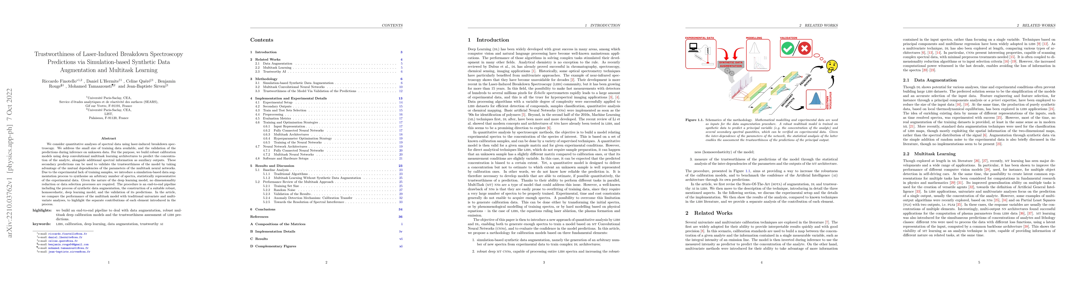 Thumbnail for Trustworthiness of Laser-Induced Breakdown Spectroscopy Predictions via
  Simulation-based Synthetic Data Augmentation and Multitask Learning