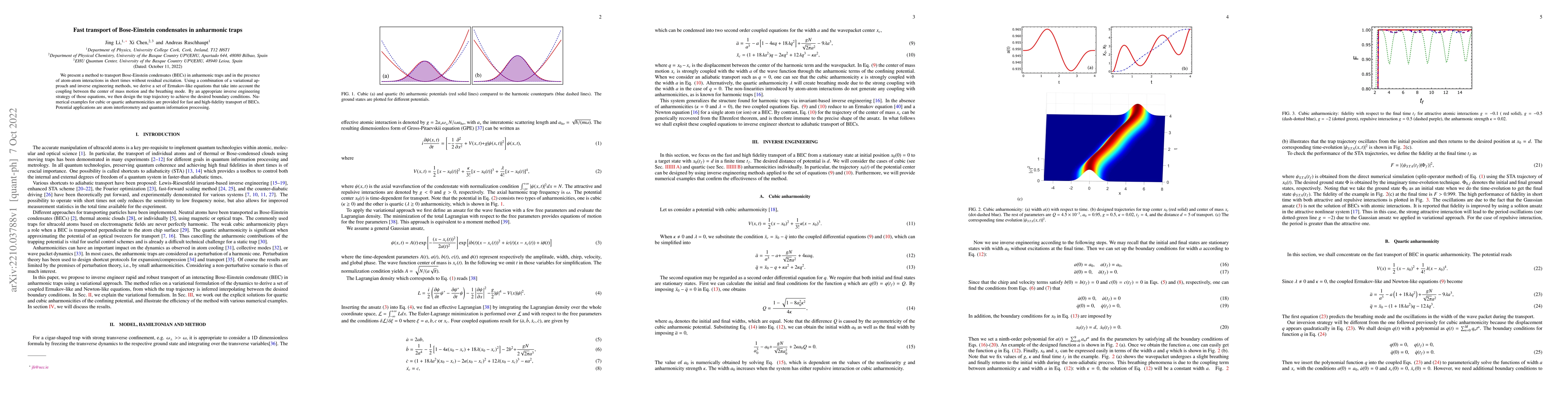 Thumbnail for Fast transport of Bose-Einstein condensates in anharmonic traps