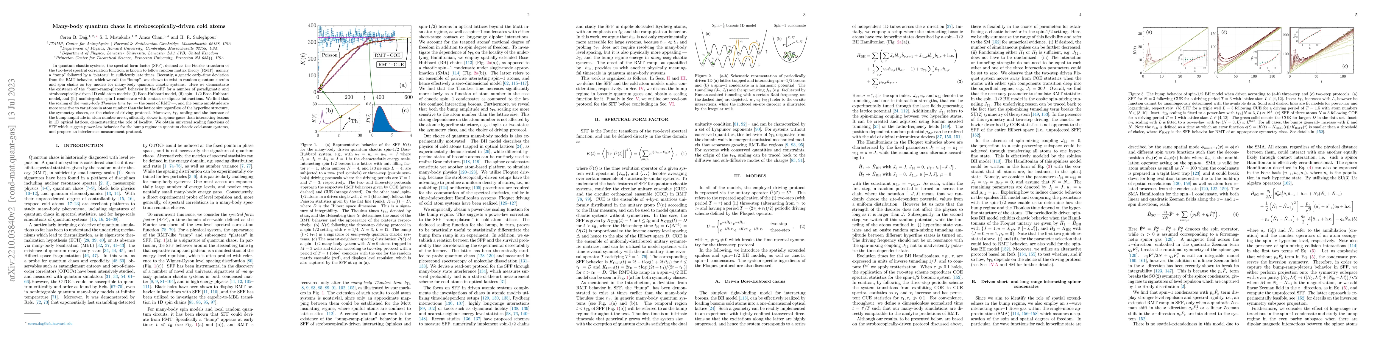 Thumbnail for Many-body quantum chaos in stroboscopically-driven cold atoms