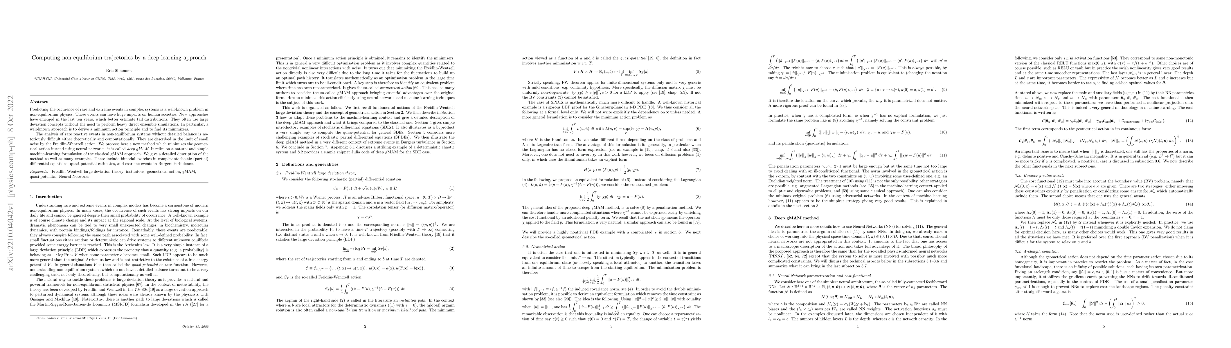 Thumbnail for Computing non-equilibrium trajectories by a deep learning approach