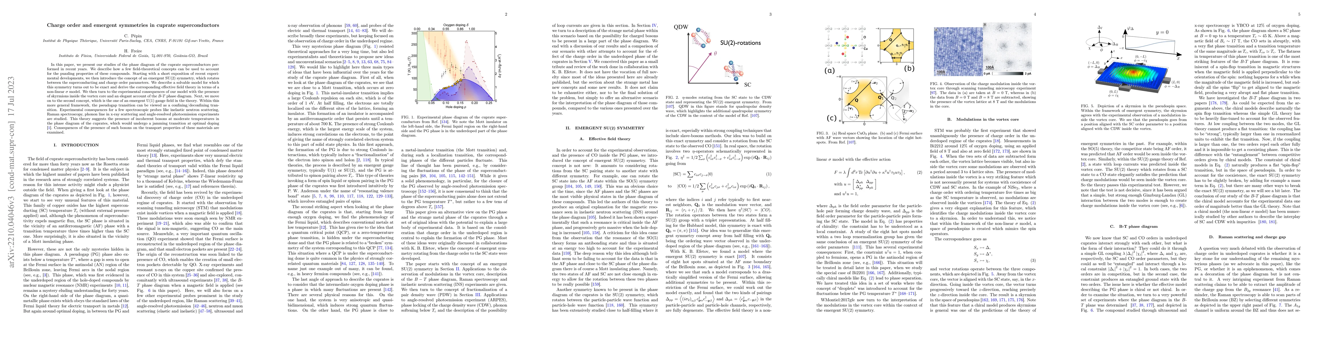 Thumbnail for Charge order and emergent symmetries in cuprate superconductors