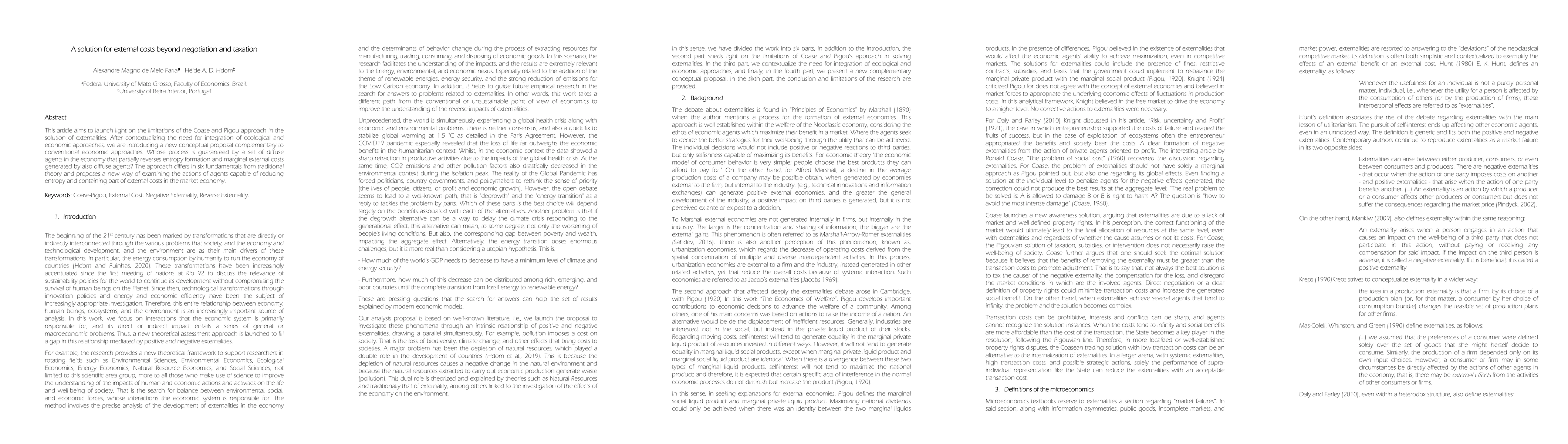 Thumbnail for A solution for external costs beyond negotiation and taxation
